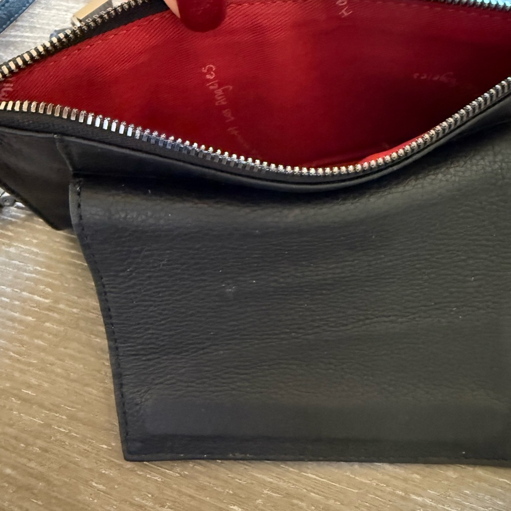 Hammitt Levy Black wallet clutch, gunmetal - Picture 6 of 10